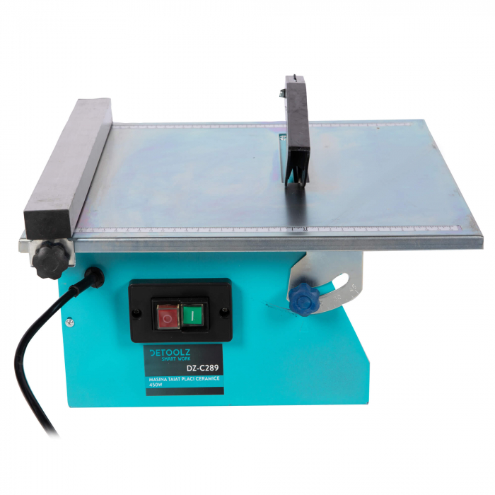Masina taiat placi ceramice 450W, DETOOLZ DZ-C289, adancime de taiere 90˚: 34 mm, turatie 2950 rpm [5]