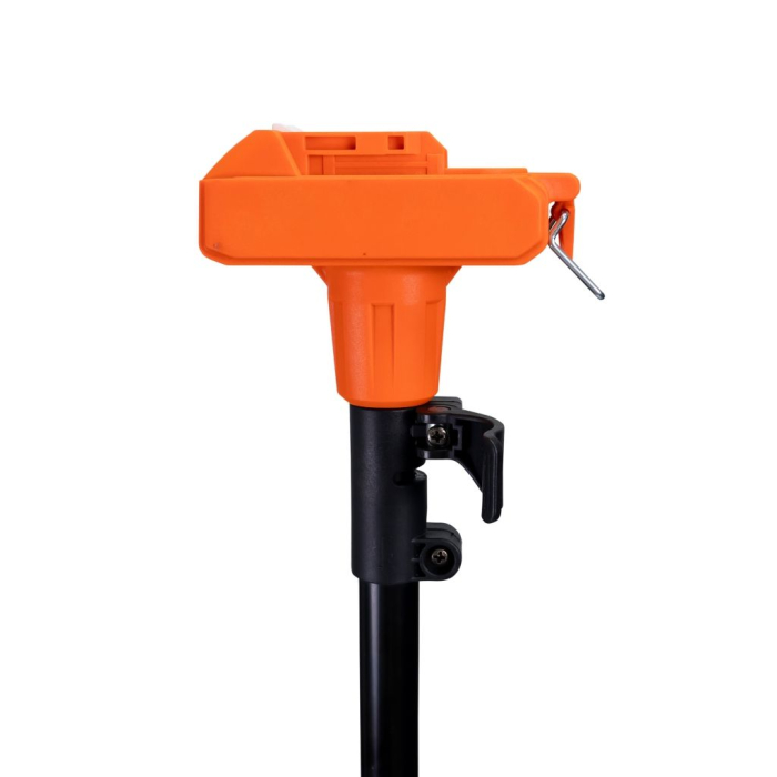 Mini motoferăstrău telescopic RURIS 1424e, 20V, șină 100 mm, braț extensibil 129-170 cm, motor electric cu perii, 2.5 kg [14]