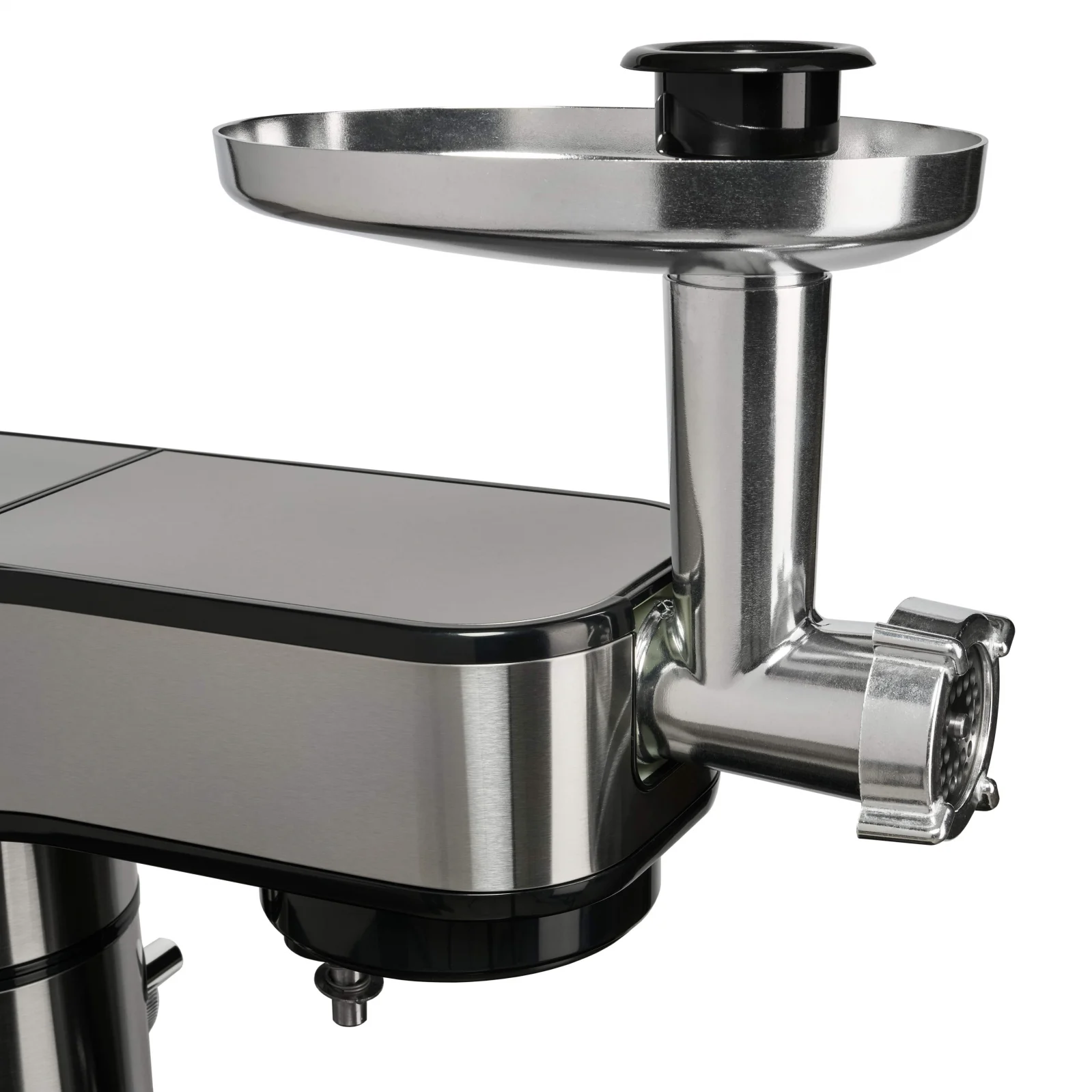 Mixer cu bol BÜNTZ, 10L, 2000W, 6 trepte viteză, funcții de frământare, tocare și mixare, bol inox, sistem siguranță, Gri [2]