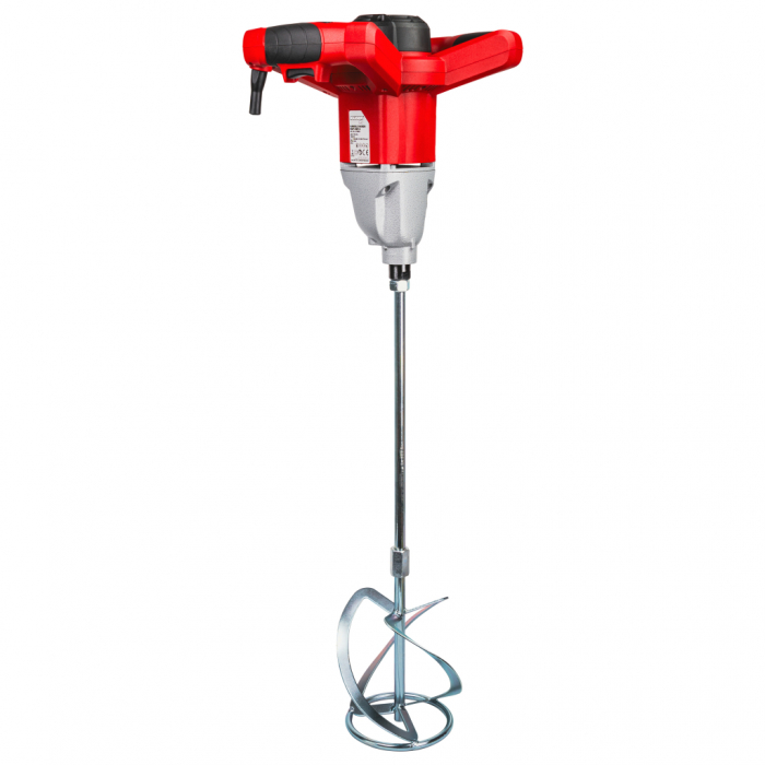 Mixer electric Raider RDP‑HM12, 1600 W, 2 viteze (180–750 rpm), bără M14, Ø120 mm [3]