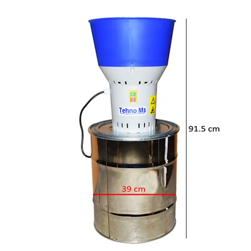 Moara cu motor de 1,3 KW, cu 19000 RPM si tensiune 220V, HOLZ MILL-50L (INOX) [2]