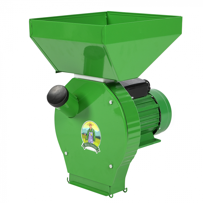 Moara pentru cereale Micul Fermier 3.9 KW, 270 kg/ora, cuva mare 10 kg, sac, GF-0063-S001- G02 [5]