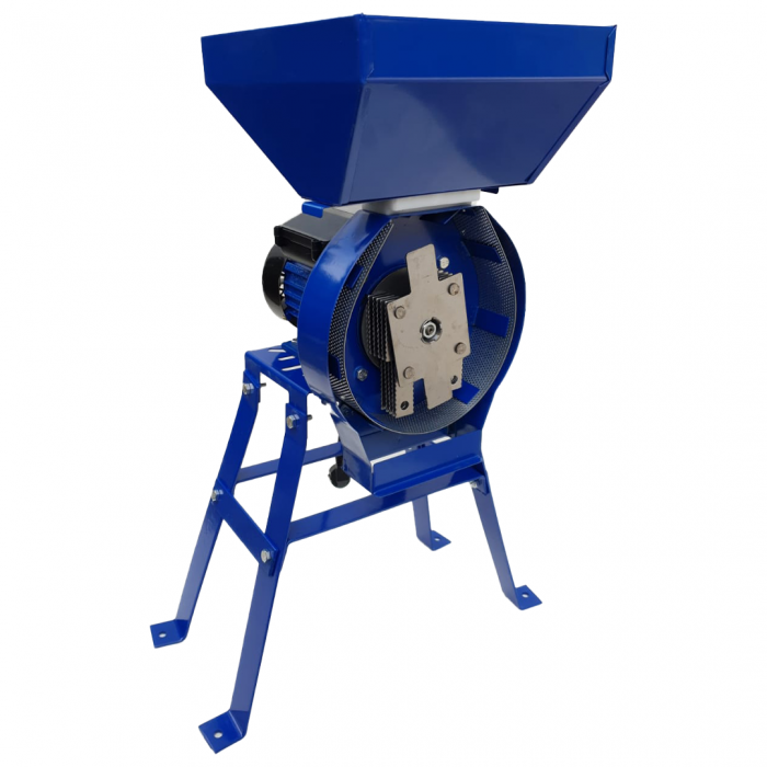 Moara pentru macinat cereale, boabe si stiuleti, 3.5 kw, 230 kg/h cu SUPORT [4]