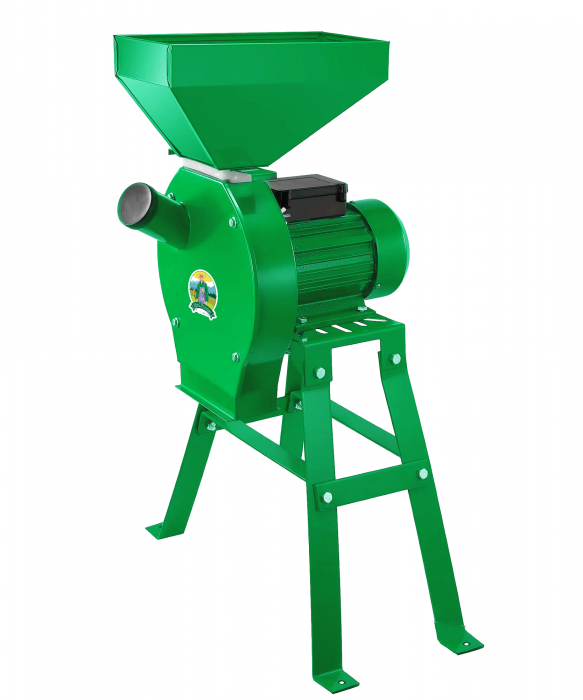 Moara pentru uruiala Micul Fermier, 3.9KW, 4 site, cuva mare 10 kg, suport metalic GF-0063-S001-G03 [2]