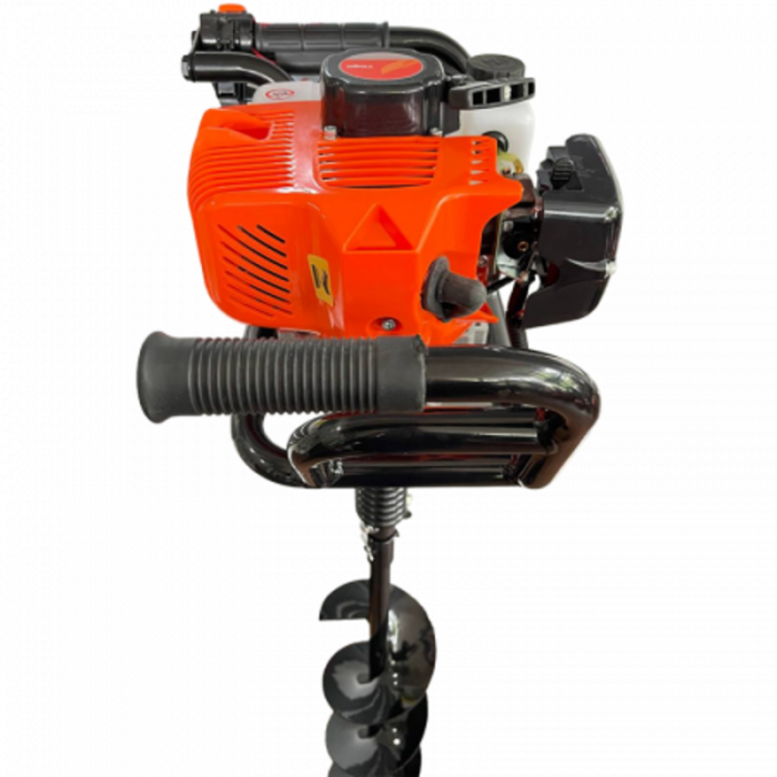 Motoburghiu pentru pământ, 1.9 CP, motor 2 timpi, burghiu 800x150 mm, model 57901 [4]