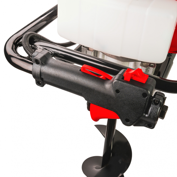 Motoburghiu pe Benzină 1.8kW 2,5 CP, RD-EA03 - Burghiu Inclus 200mm, Performanță Puternică și Motor 2 Timpi [5]
