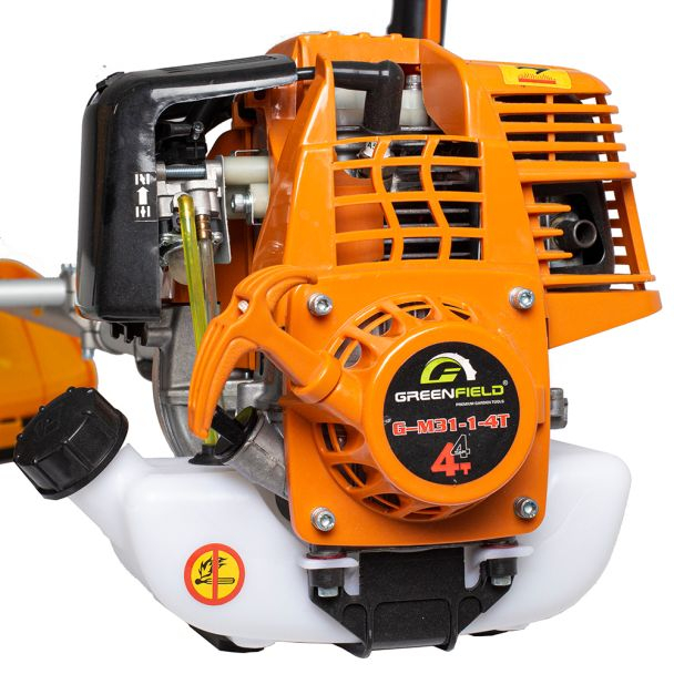 Motocoasa Greenfield G-M31-1-4T, motor 4 timpi, benzina, 1 cp, 31 cmᶟ [3]