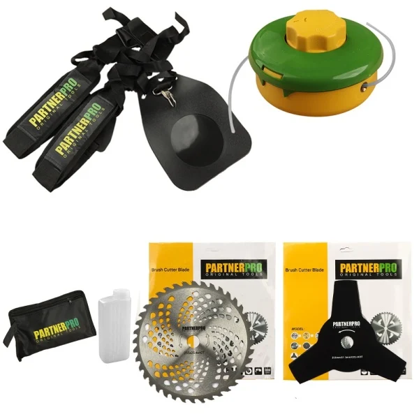 Motocoasa PartnerPro PPA-56, motor in 2T, putere 5.8 CP, rotatii 10000 rpm, 6 accesorii [6]