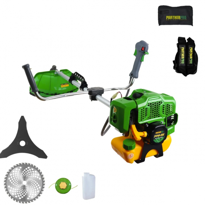 Motocoasa PartnerPro PPA-56, motor in 2T, putere 5.8 CP, rotatii 10000 rpm, 6 accesorii [2]