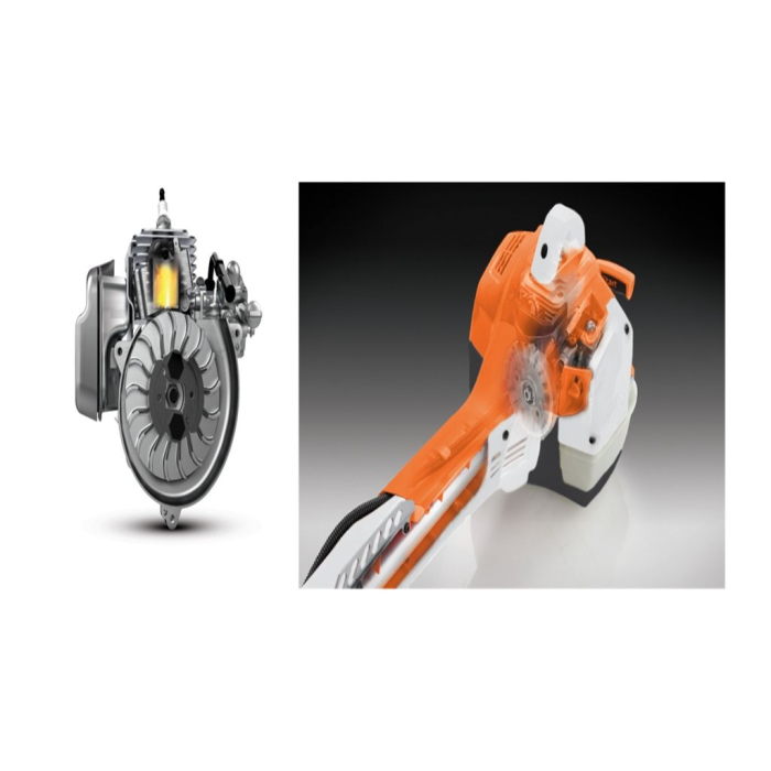 Motocoasă pe benzină RURIS RR400, motor KHUMMA, 2.8 CP, 41.2 cc, ham Dual Balance, 6.2 kg [9]
