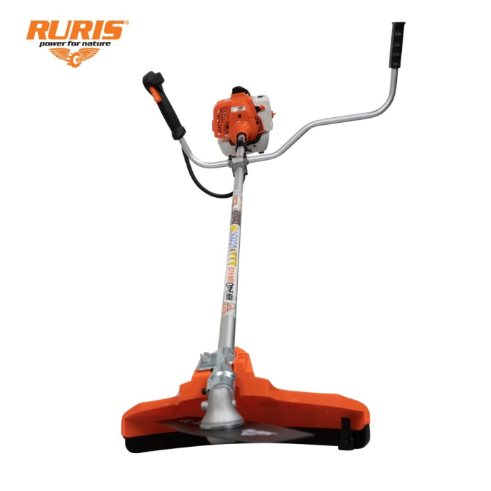 Motocoasă RURIS RR240 BRAVO, 24 cc, 1 CP, motor KHUMMA, arbore flexibil, mâner ergonomic cu reglaj axial, autocut și cuțit 2 dinți [7]
