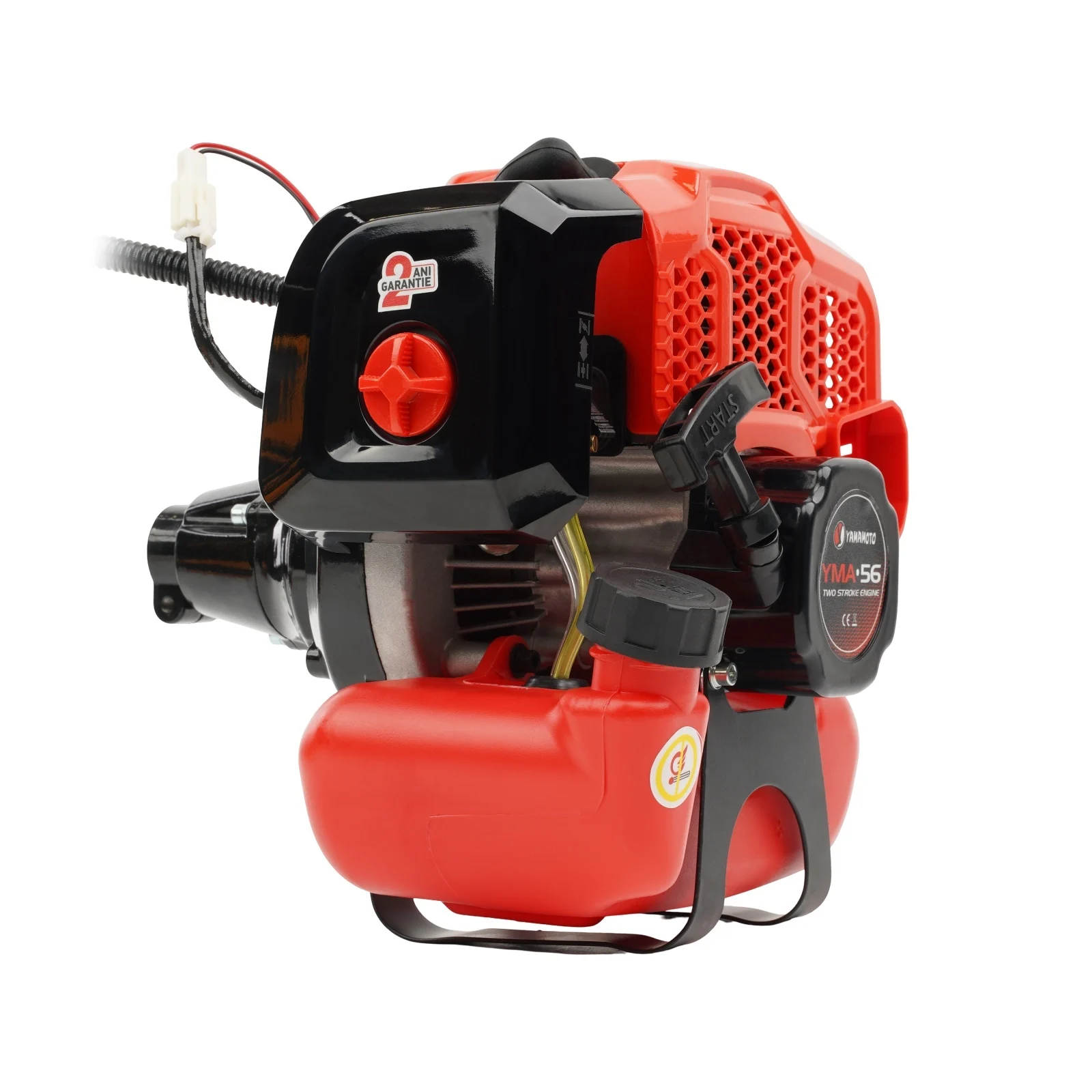 Motocoasa Yamamoto YMA.56, motor in 2T, putere 5.8 CP, rotatii 10000 rpm, 7 accesorii [3]