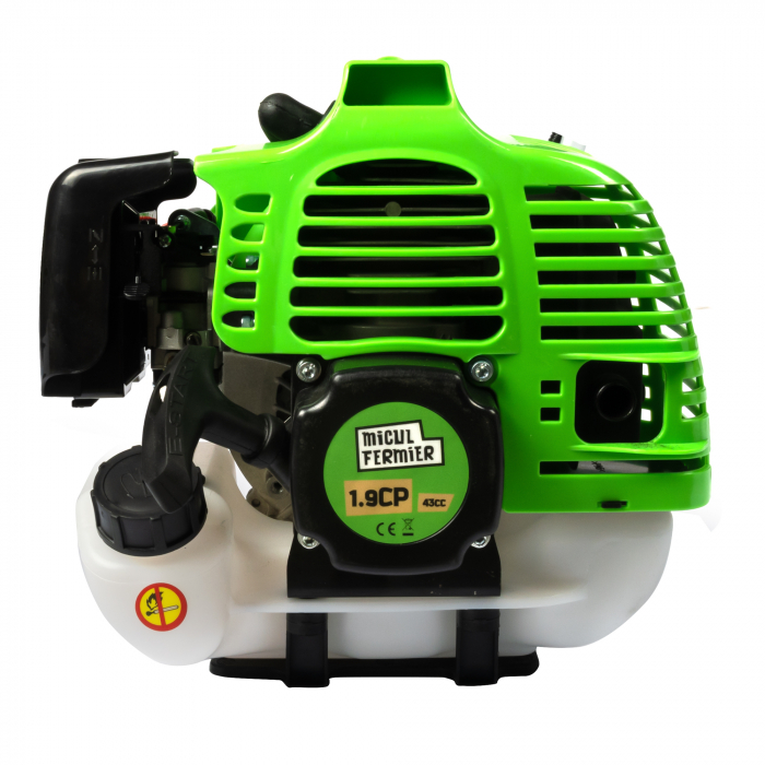 Motocositoare Micul Fermier 1.9CP, 43CC, motor benzina 2T, pornire rapida, 9000 rpm, 3 accesorii [9]