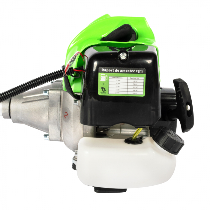 Motocositoare Micul Fermier 2.5CP, 52CC, motor benzina 2T, pornire rapida, 9000 rpm, 3 accesorii [10]