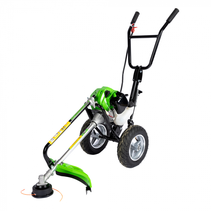 Motocositoare pe benzina cu roti Micul Fermier, 2T, putere 4 CP, turatie 9500 RPM, pornire rapida, 3 accesorii [18]