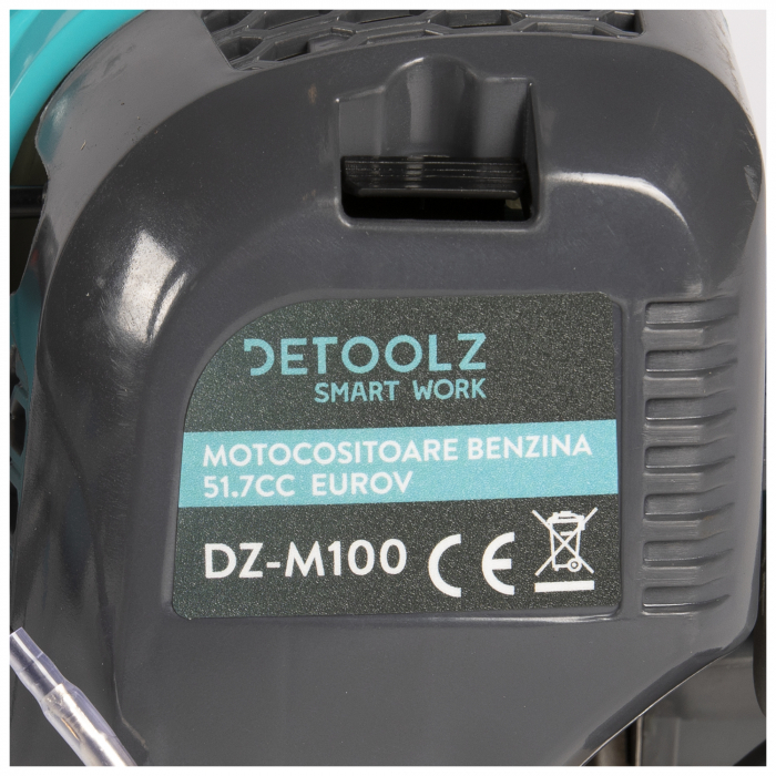 Motocositoarea pe benzina Detoolz in 2 timpi, euro V, putere 1.9 CP, 6500 rpm, 1.4 Kw, 51.7 CC, 9 accesorii, DZ-M100rii, DZ-M100 [4]