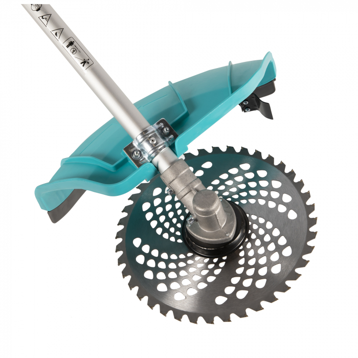 Motocoasa pe benzina Detoolz in 2 timpi, pornire la sfoara si la buton, putere 1.9 CP, 6500 rpm, 1.4 Kw, 51.7 CC, euro V, 6 accesorii, DZ-M101 [8]