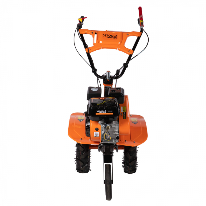 Motocultor DETOOLZ 7CP,motor benzina 4 timpi, 7 CP, 212 CC, adancime de lucru 29 cm, latime de lucru 90 cm, rarita ajustabila, roti metalice DZ-M123 [5]