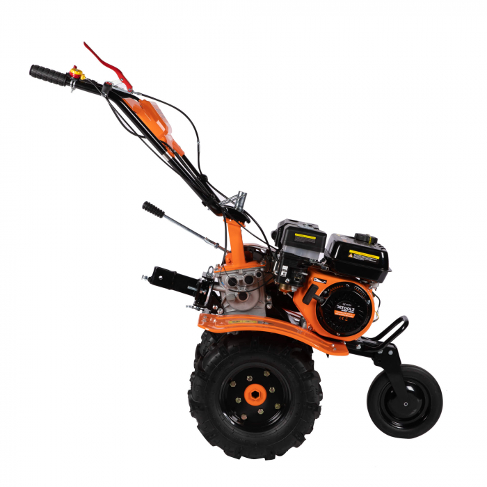 Motocultor DETOOLZ 7CP,motor benzina 4 timpi, 7 CP, 212 CC, adancime de lucru 29 cm, latime de lucru 90 cm, rarita ajustabila, roti metalice DZ-M123 [10]