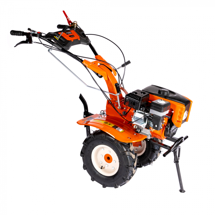 Motocultor Detoolz 8.5CP 212CC, benzina, 4T, 4 viteze, pornire manuala, cu roti, DZ-MT1004-S001-G01 [2]