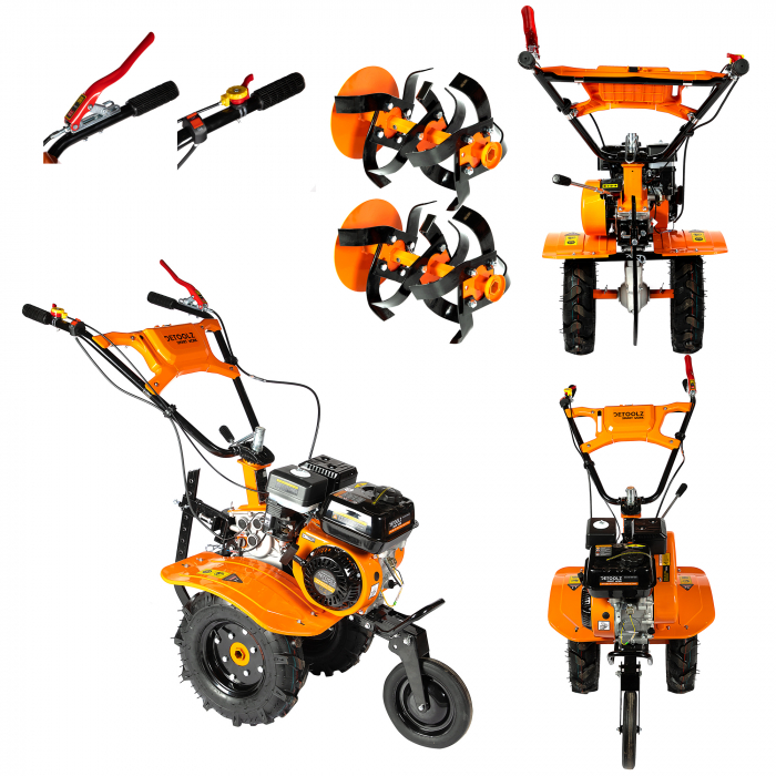 Motocultor Detoolz 8CP 212CC viteze: 2 inainte+1 inapoi, latime de lucru 950 mm, DZ-M122-S001-G02 [4]