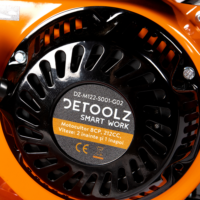 Motocultor Detoolz 8CP 212CC viteze: 2 inainte+1 inapoi, latime de lucru 950 mm, DZ-M122-S001-G02 [9]