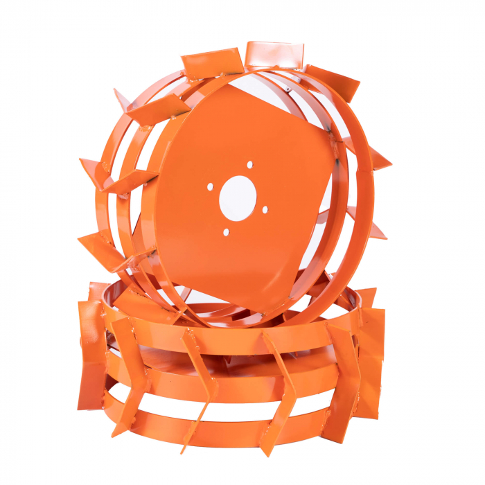 Motocultor DETOOLZ DZ-M127, 10 CP, 418 CC cu plug reversibil mare si roti metal, DZ-M127 [19]