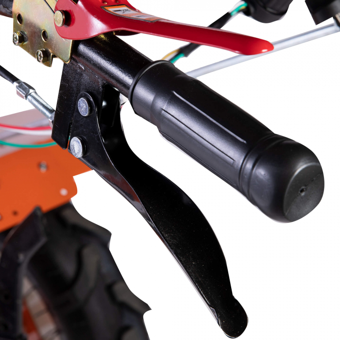 Motocultor DETOOLZ DZ-M127, 10 CP, 418 CC cu plug reversibil mare si roti metal, DZ-M127 [4]