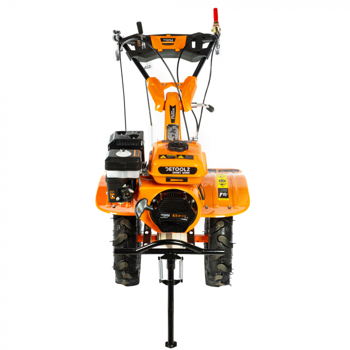 Motocultor Detoolz, putere 8.5CP, 212cc, motor benzina 4T, cu 3 viteze si pornire manuala [17]
