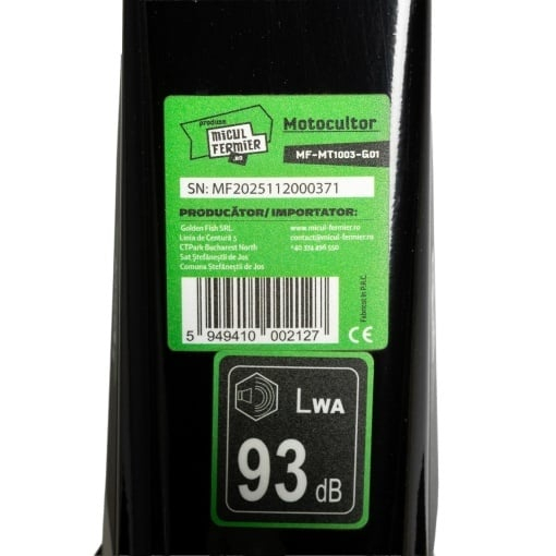 Motocultor Micul Fermier MF MT1003-G01 – 6 CP, 173cc, Benzină 4T [2]