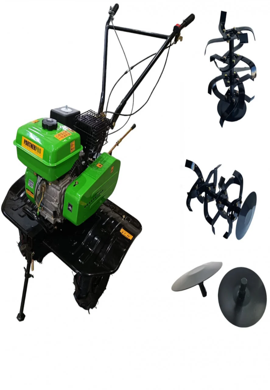 Motocultor pe benzină PARTNERPRO PT900, 7 CP, Motor 4T, 900 mm lățime de lucru [3]