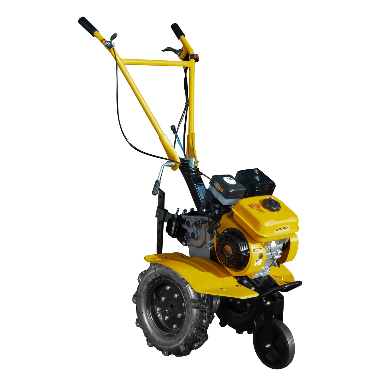 Motocultor pe benzină ROTOR RPT-75, 6.5 CP, Motor 4T, Lățime de cultivare ajustabilă 500-1000 mm, Adâncime cultivare 150-250 mm [3]