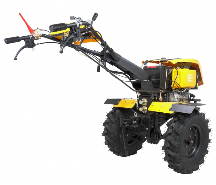Motocultor ProGARDEN Campo 1273 Alpine, 12CP, 2+1, roti 6.00-12, diesel, EU V, pornire electrica, 2 prize putere [5]