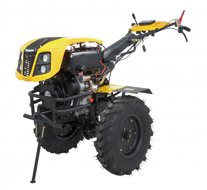 Motocultor ProGARDEN Campo 1273 Alpine, 12CP, 2+1, roti 6.00-12, diesel, EU V, pornire electrica, 2 prize putere [6]