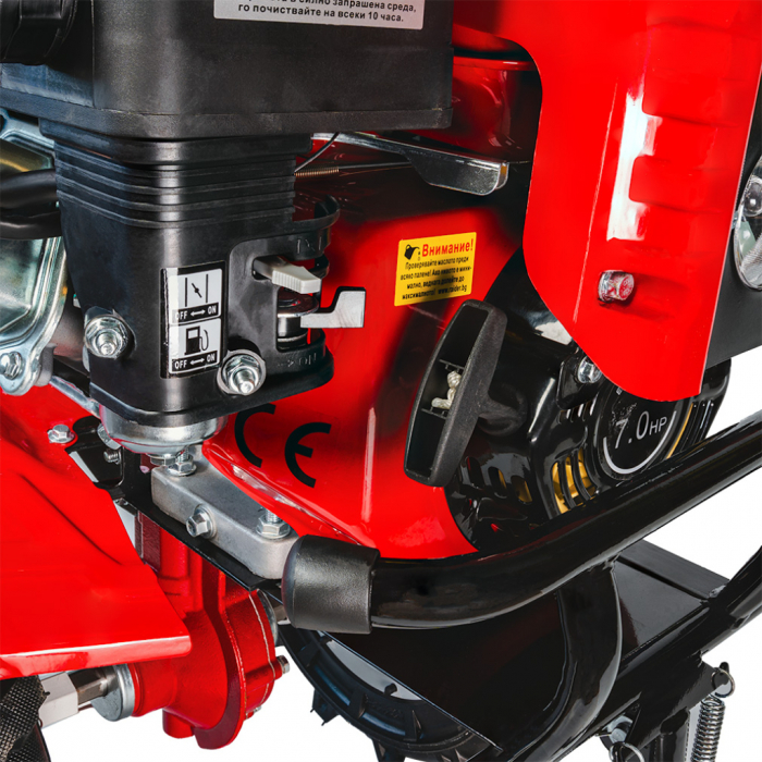 Motocultor Raider RD-T13, 7 CP, 2+1 viteze, lățime ajustabilă 50–90 cm [8]