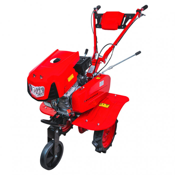 Motocultor Raider RD-WT15, 7 CP, motor 4 timpi, 2+1 viteze, lățime de lucru 300–1200 mm, adâncime 150–350 mm [2]