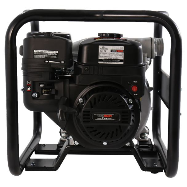 Motopompa 2" pentru apa cu namol Wasserkonig WSKM50M, maxim 35 m³/ora , inaltime refulare max 25 m, motor euro V, benzina, putere 7 CP [4]