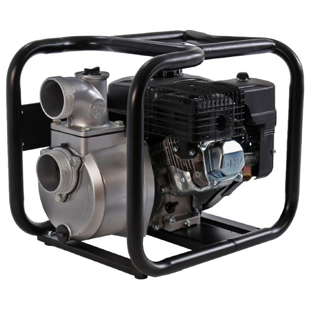 Motopompa 3" Wasserkonig WSKM80C, maxim 55 m³/ora , inaltime refulare max 30 m, motor euro V, benzina, putere 7 CP [7]