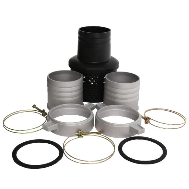 Motopompa 4" Wasserkonig WSKM100C, maxim 80 m³/ora , inaltime refulare max 25 m, motor euro V, benzina, putere 11 CP [8]