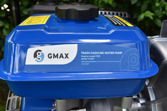 Motopompa apa reziduala Gmax pe benzina, 3 Toli, motor 7 CP, 4 timpi OHV, debit 55 m3/h, aspiratie max. 8 m, Euro 5 [3]