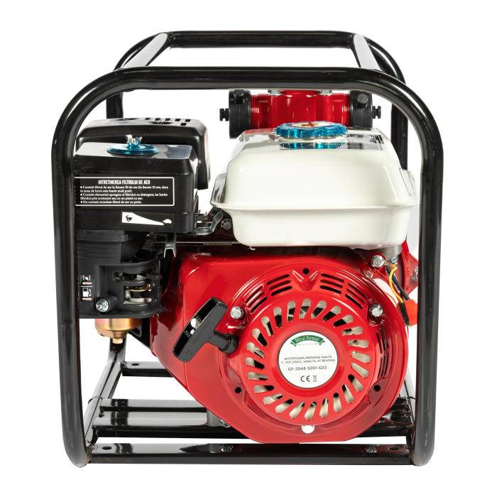 Motopompa de presiune inalta 2", 7CP, 210cc, 30 mc/h (500 l/min), 3 Bari, 4T benzina, GF-2048-S001-G02 Micul Fermier [5]