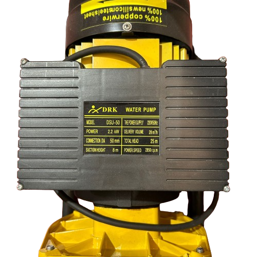 Pachet - Motopompa electrica DRK DSU-50, 2.2 KW, debit 28 m3/h, 2 tol + Furtun pentru absorbtie, 7 m + Furtun de pompier, 2 toli, 20m, 8 bari [6]