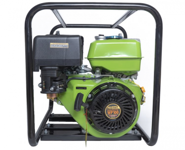 Motopompa pe benzina PROCRAFT WP100, 4 toli, refulare 20 m, debit 80 m³, 270 cm³ [3]