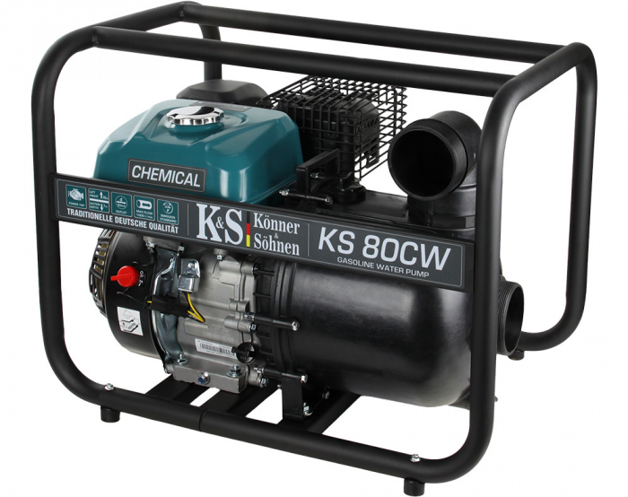 Motopompa pentru lichide agresive 3" - 1000 l / min - Konner & Sohnen - KS-80CW [2]