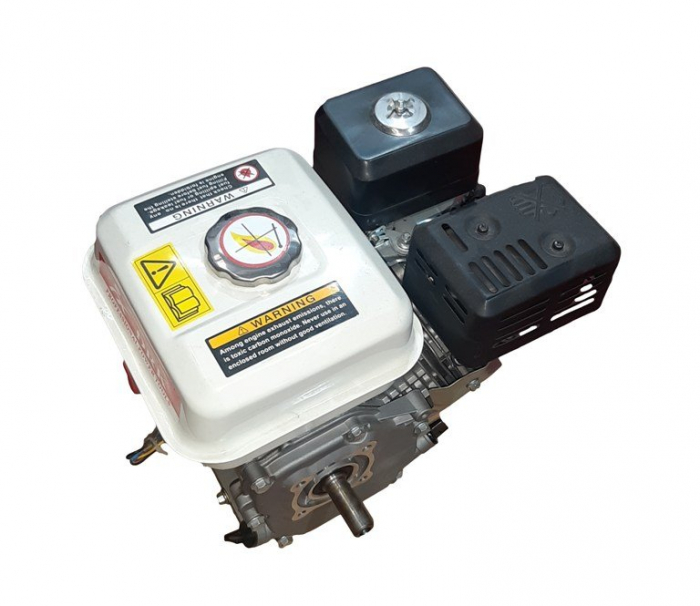 Motor pe benzina, DRK, Model GX200, putere 7 cp, 3600 rpm, ax pana 20 mm, fulie inclusa [1]