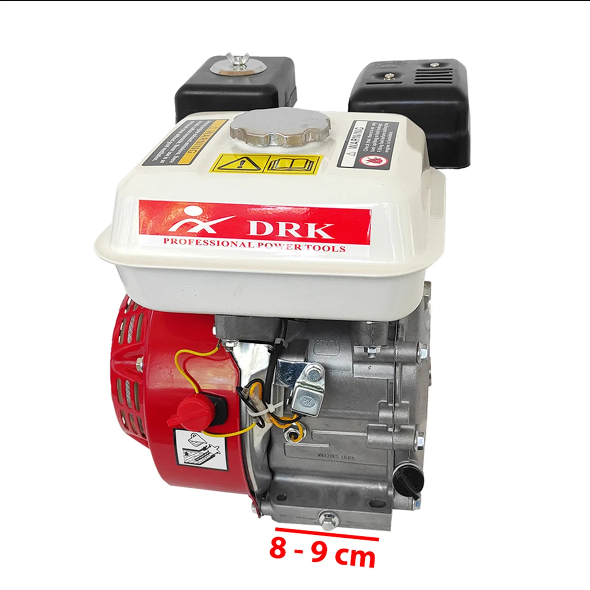 Motor pe benzina DRK Profesional 7 Cp, Ax canelat 25 mm, 4 timpi, 200 CC, 3.6 L Rezervor, GX168 F [3]