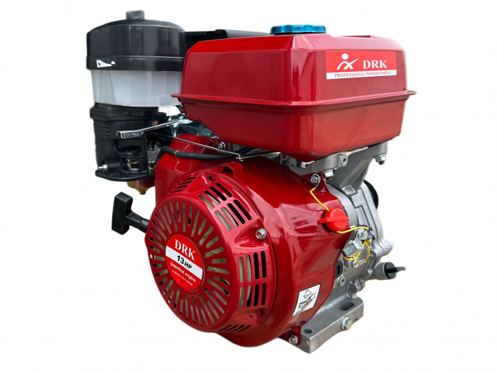 Motor pe benzina Model GX-390, 4 Timpi DRK, 13 cp, Ax Pana + Fulie dubla 25mm [4]