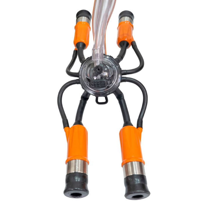 Mulgătoare Făgăraș Lact 602, motor 550 W, bidon inox 25 L, pompă vacuum 200 L/min, 1 post de mulgere, tanc vacuum 4 L, 220V [6]