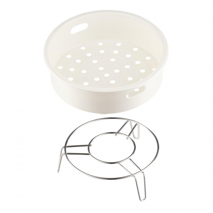 Multicooker cu gatire sub presiune Heinner Alacarte 38BK HPCK-38BK, 1000W, 3.8L, 14 programe, gatire sub presiune, presiune maxima 80 kPa (0.8 bar), afisaj LED, Negru/Inox [2]