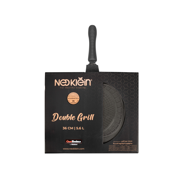 Neoklein Dublu Grill pe inductie, 36 cm, culoare Black [5]